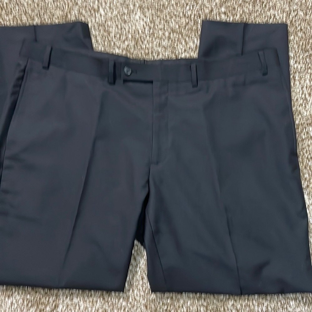 Michael Kors Means Black Dress Pants 42 x 30 Excellent Conditon